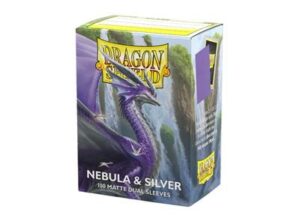 Dragon Shield: Standard Dual Matte – Nebula & Silver (100u)