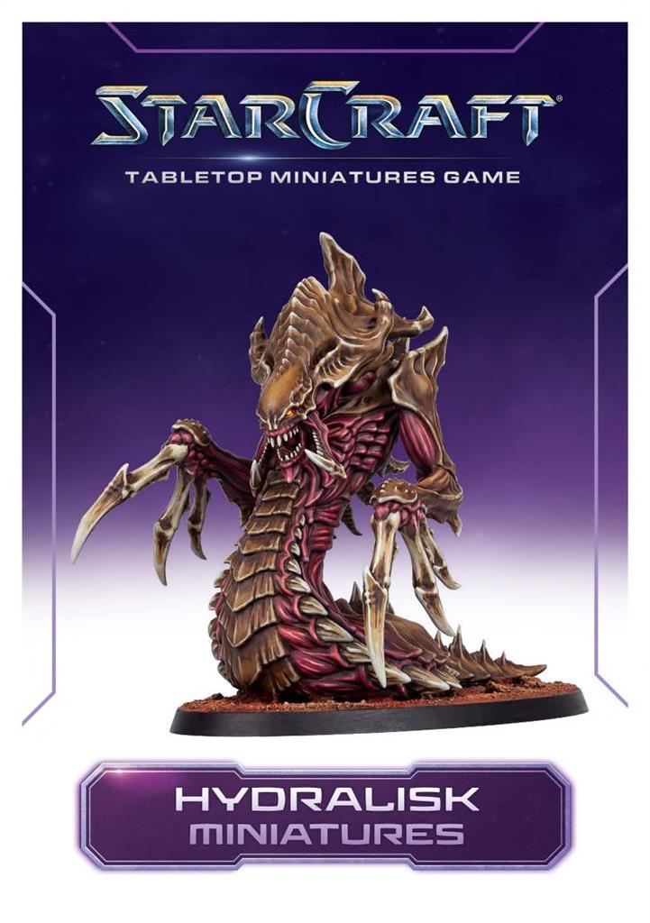 StarCraft The Miniatures Game: Hidralisk - Zerg - Expansion (Ingles)