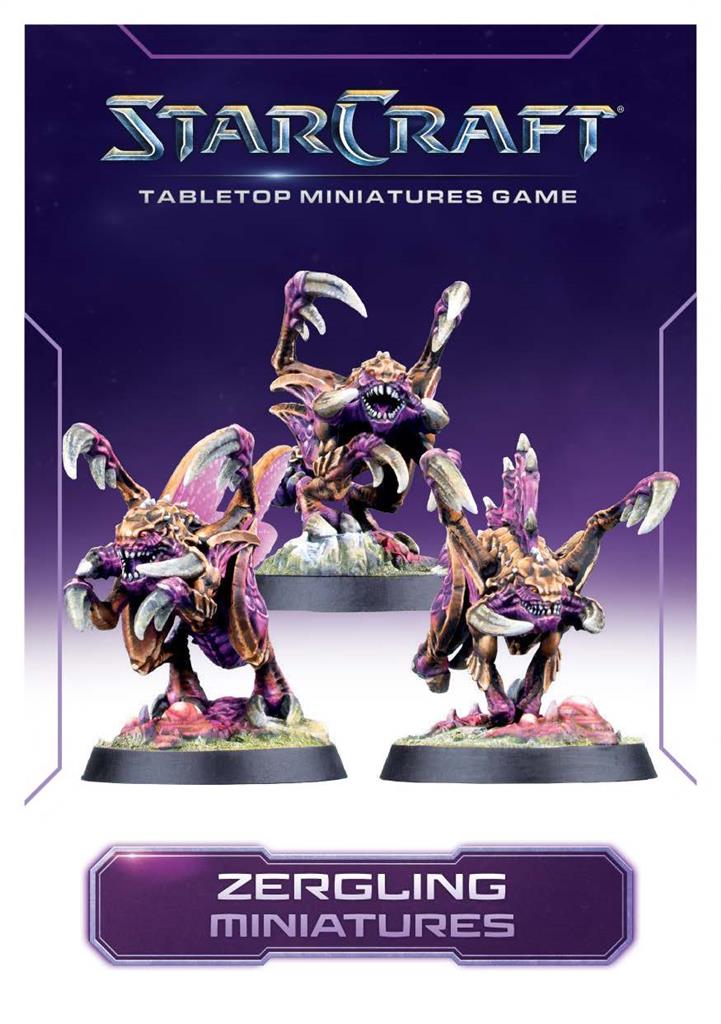 StarCraft The Miniatures Game: Zergling - Zerg - Expansion (Ingles)