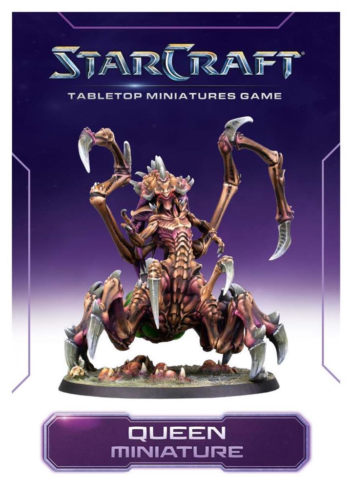 StarCraft The Miniatures Game: Queen - Zerg - Expansion (Ingles)