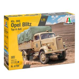 1:35 Italeri: Camión Opel Blitz Typ A 4×4 (4736760)