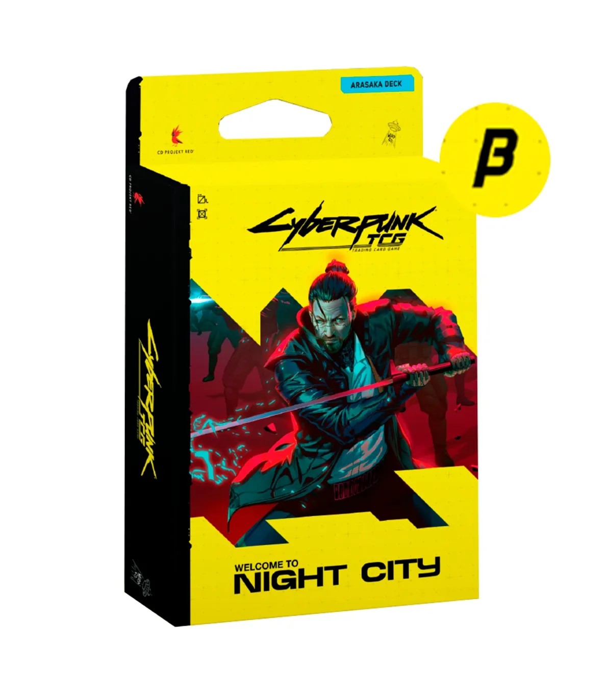 Cyberpunk TCG: Starter Deck - Embracing Power Welcome to Night City Beta Inglés