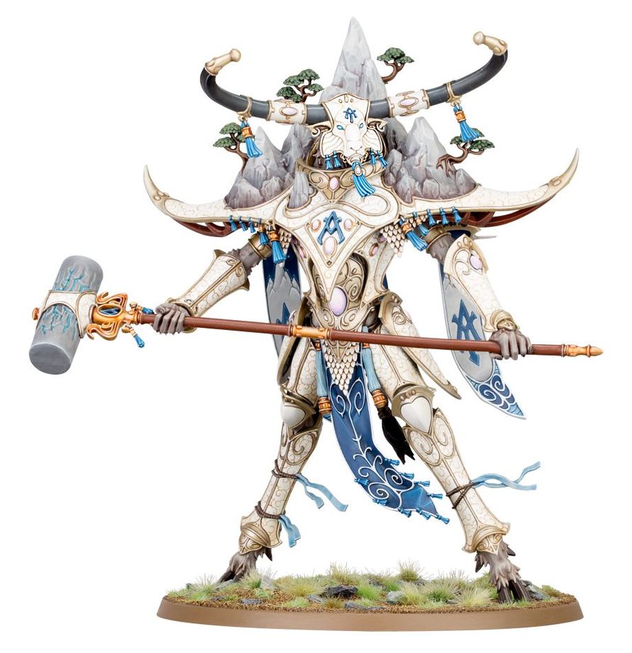 Lumineth Realm-Lords: Alarith Spirit of the Mountain/Avalenor, the Stoneheart King (VD) - Imagen 2