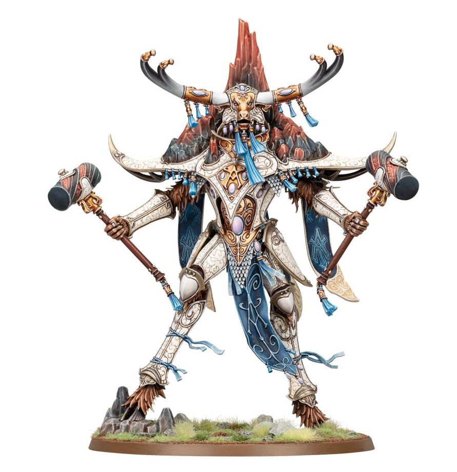 Lumineth Realm-Lords: Alarith Spirit of the Mountain/Avalenor, the Stoneheart King (VD) - Imagen 3