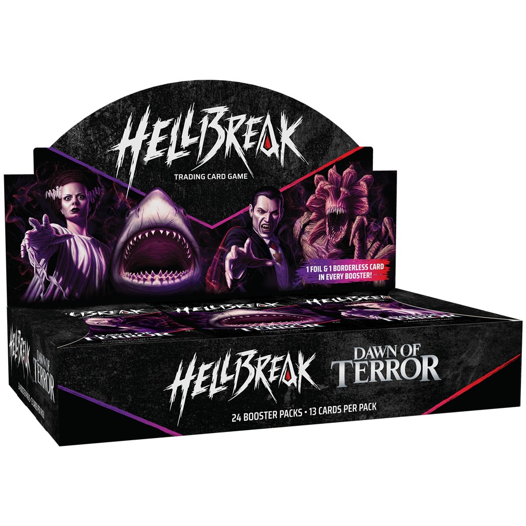 Pre Venta 22/01/2027 - Hellbreak: Dawn of Terror display (24 Boosters) Ingles