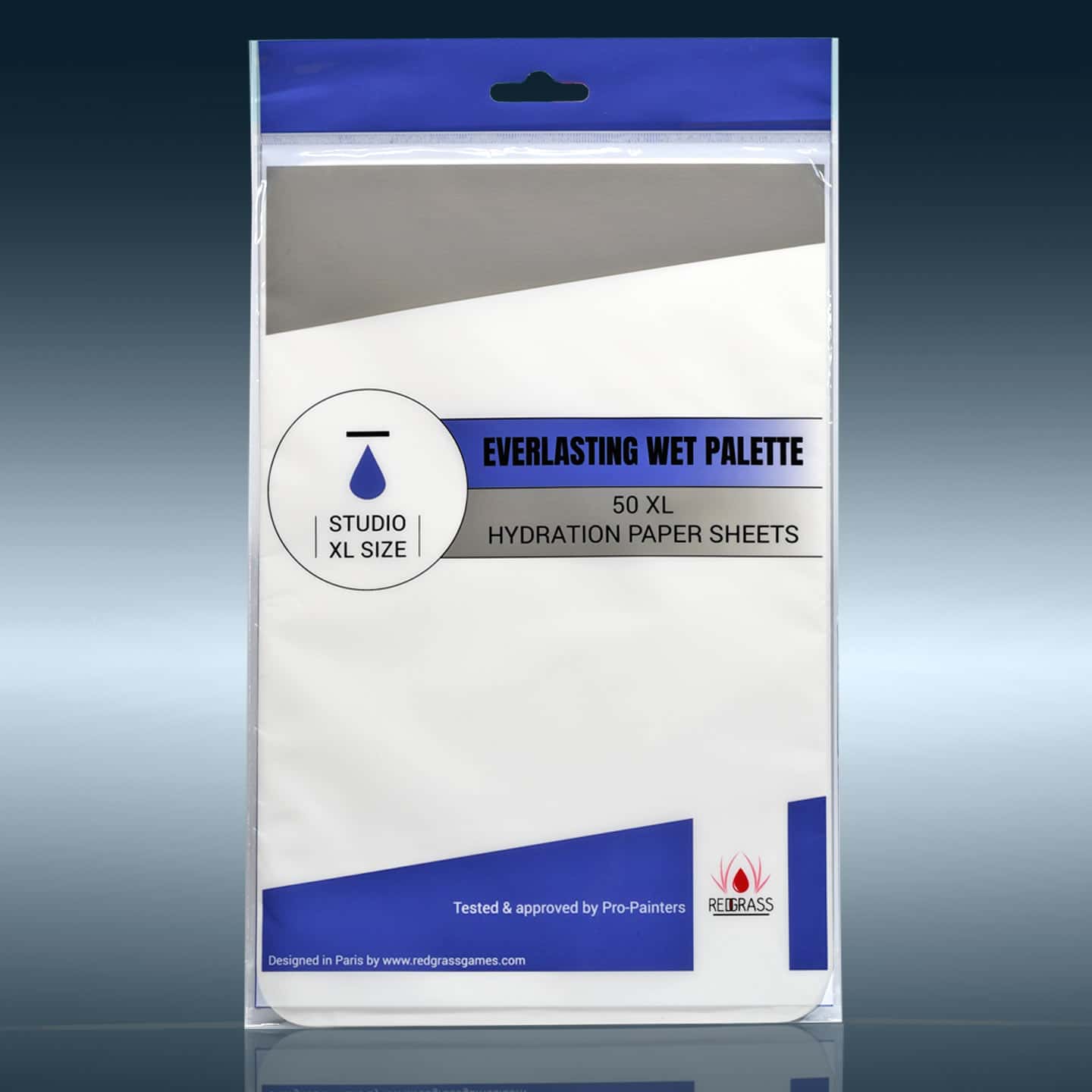 Hydration Paper for Studio XL - 50 Recambios Paleta Humeda