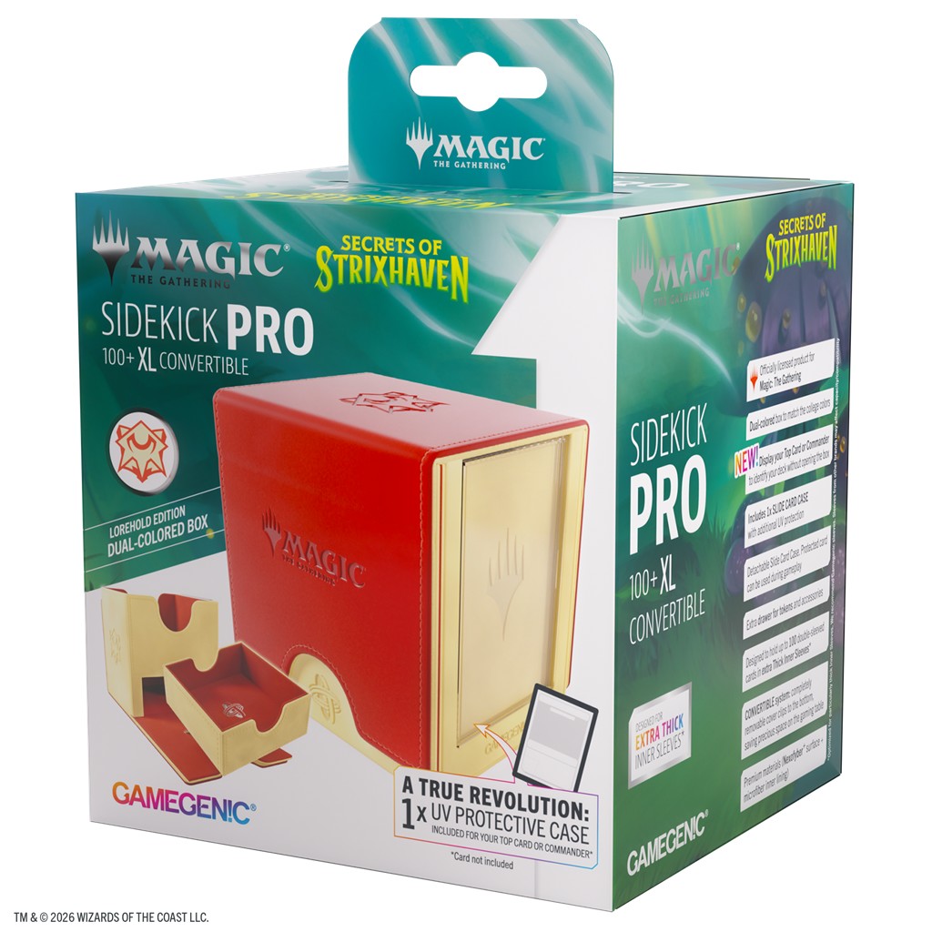 Gamegenic: MTG Secrets of Strixhaven - Sidekick PRO 100+ XL Lorehold