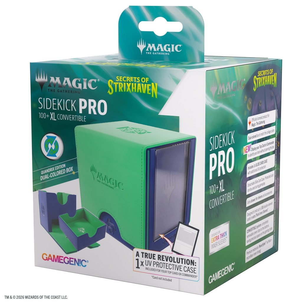Gamegenic: MTG Secrets of Strixhaven - Sidekick PRO 100+ XL Quandrix