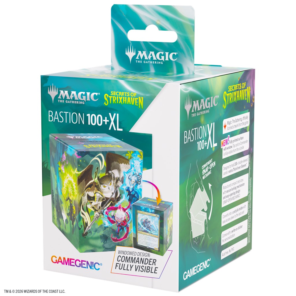 Gamegenic: MTG Secrets of Strixhaven - Bastion 100+ XL Students