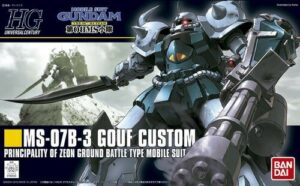 Gundam: 1/144 – HG MS-07B-3 Gouf Custom