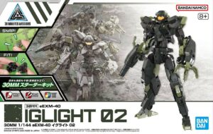 Bandai Model Kit: 1/144 – 30 Minutes Missions eEXM-40 Iglight 02