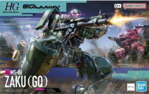 Gundam: 1/144 – HG GQuuuuuuX MS-06 Zaku (GQ)