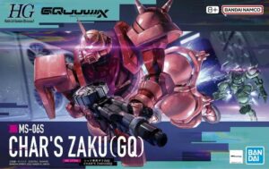 Gundam: 1/144 – HG GQuuuuuuX MS-06S Char’s Zaku (GQ)