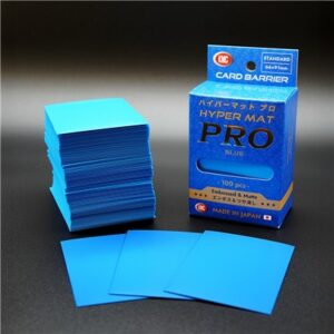 KMC: Standard Sleeves – Hyper Mat Pro – Blue (100 Sleeves)