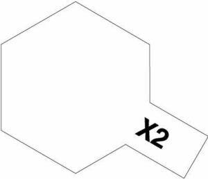 Tamiya: Acrylic Mini X-2 White