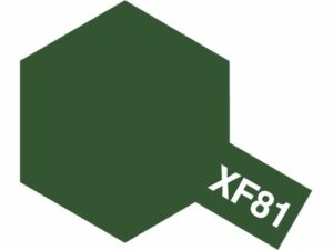 Tamiya: Acrylic Mini XF-81 Dark Green 2 RAF