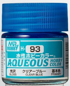 Mr. Hobby: Aqueous Hobby Color Clear Blue (H-93)