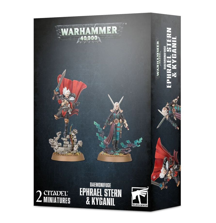 Adepta Sororitas: Daemonifuge Ephrael Stern & Kyganil (40-50)