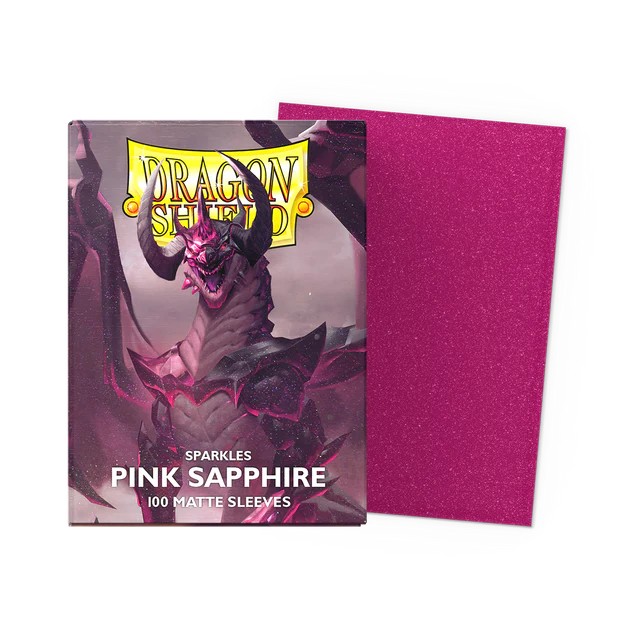 Dragon Shield: Standard Matte - Pink Sapphire (100)