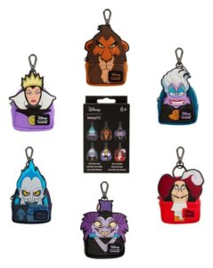 Loungefly: Disney – Llavero Blind Box Villains Mini Backpack (1x Unidad)