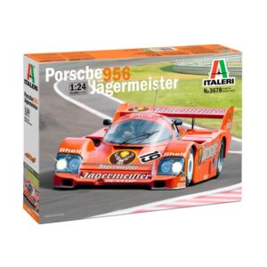 1:24 Italeri: Coche de carreras Porsche 956 Jägermeister