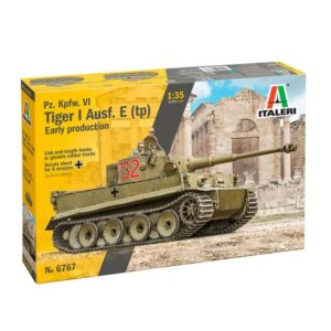 1:35 Italeri: Tanque Pz. Kpfw. VI Tiger I Ausf. E (tp) Early Production