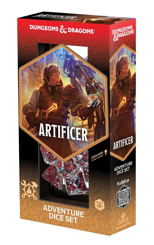 Dungeons & Dragons: Adventure Dice - Artificer Claear