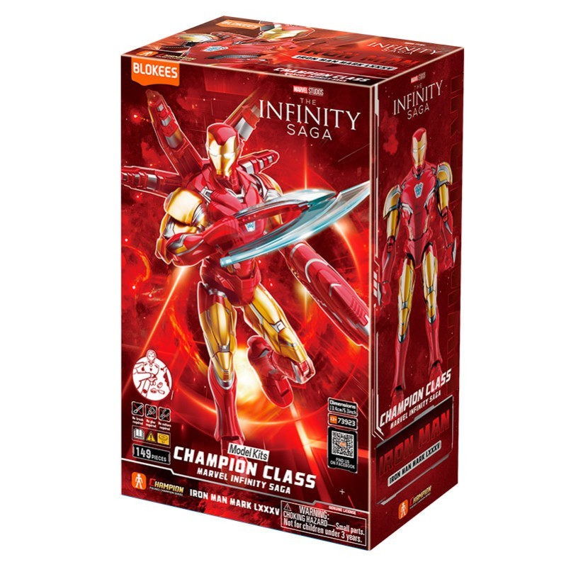 Maquetas Blokees: Champion Class - Marvel Infinity Saga - Iron Man MK85 EX