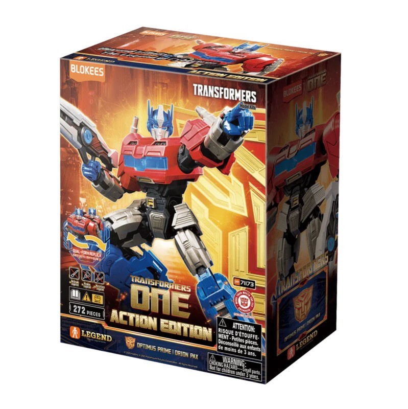 Maquetas Blokees: Transformers - Action Edition Optimus Prime / Orion Pax