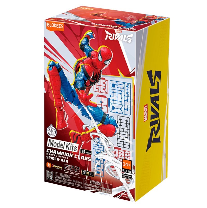 Maquetas Blokees: Champion Class - Marvel Rivals - Spider-Man