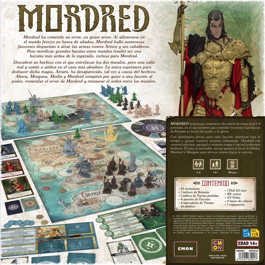 Pre Venta 20/11/2026. Mordred (Español) - Imagen 4