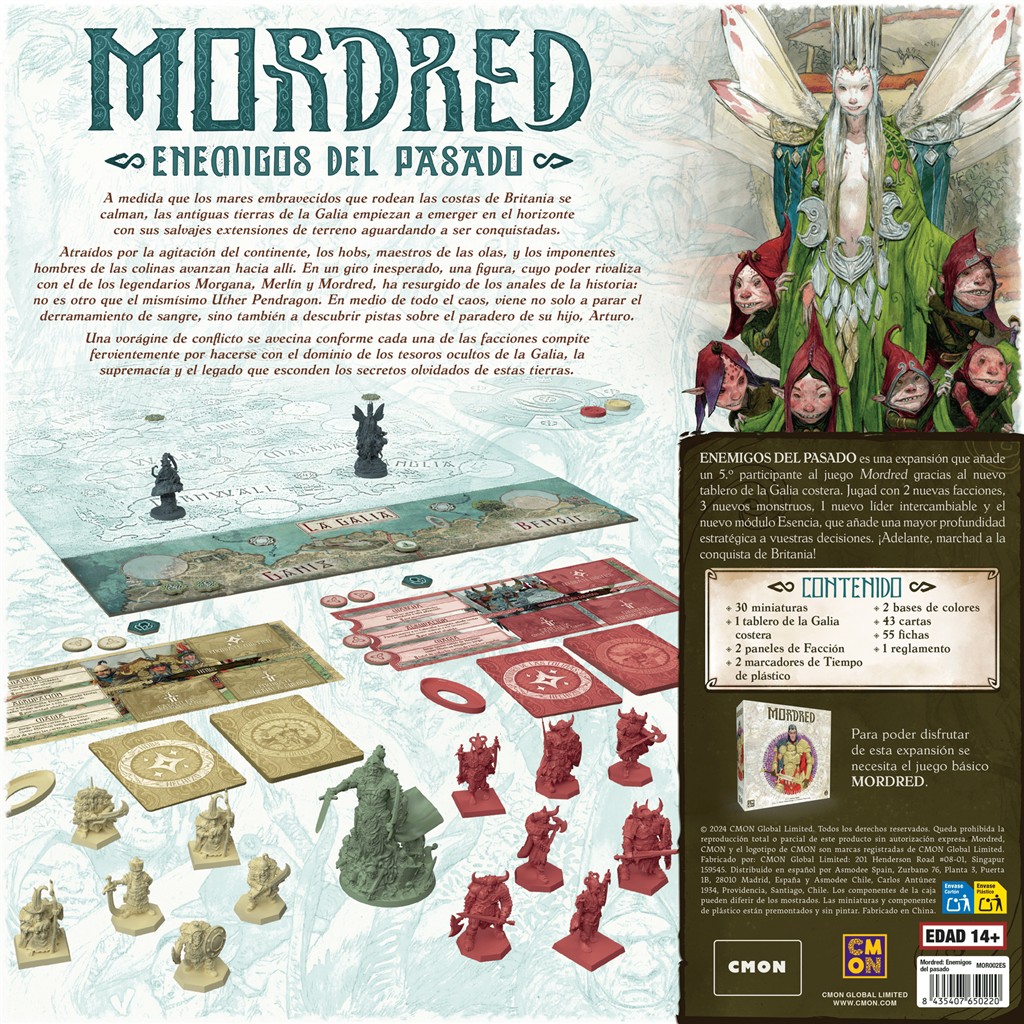 Pre Venta 20/11/2026. Mordred. Enemigos del Pasado (Español) - Imagen 4