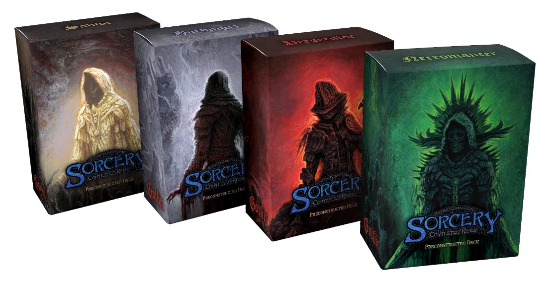 Sorcery TCG: Gothic - Preconstructed Deck Display: Prophets of Doom (4 Decks) - EN - Imagen 2