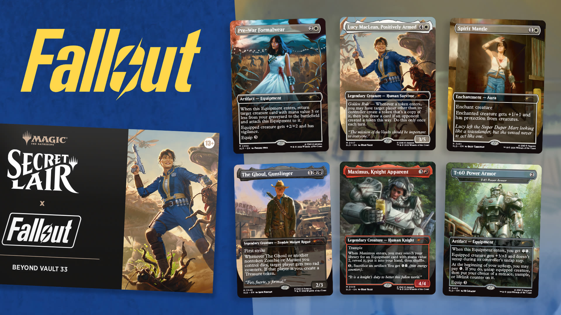 MTG: Secret Lair - Fallout: Beyond Vault 33 (Non foil) (Inglés)