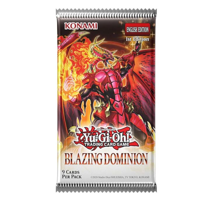 Yu-Gi-Oh!: Blazing Dominion - Booster (Ingles)