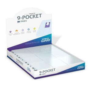 Ultimate Guard: 9-Pocket Pages Top-Loading (1x) – Transparent
