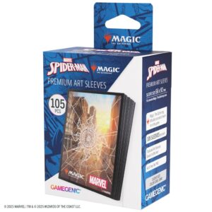Gamegenic: MTG: Marvel’s Spider-Man Premium Art Sleeves – Plains