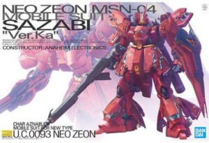 Gundam: 1/100 – Mg Neo Zeon MSN-04 Sazabi Ver. Ka.