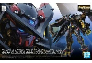 Gundam: 1/144 – RG Gundam Astray Gold Frame Amatsu Mina Rondo Mina Sahaku’s Use Mobile Suit MBF-P01-Re2