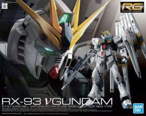 Gundam: 1/144 – RG RX-93 Nu Gundam E.F.S.F. Amuro Ray’s Use Mobile Suit for New Type