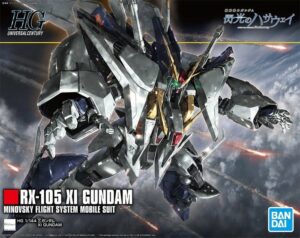 Gundam: 1/144 – HGUC RX-105 Xi Gundam Minovsky Flight System Mobile Suit