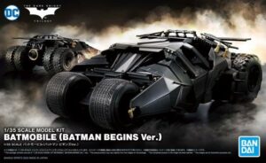 Bandai Model Kit: 1/35 – Batmobile (Batman Begins Ver.)