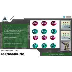 Bandai Customize Material: 3D Lens Stickers 1