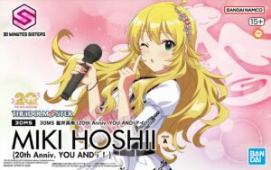 Bandai Model Kit: 1/144 – 30 Minutes Sisters THE iDOLM@STER Miki Hoshii (20th Anniv. YOU AND i !) Color A