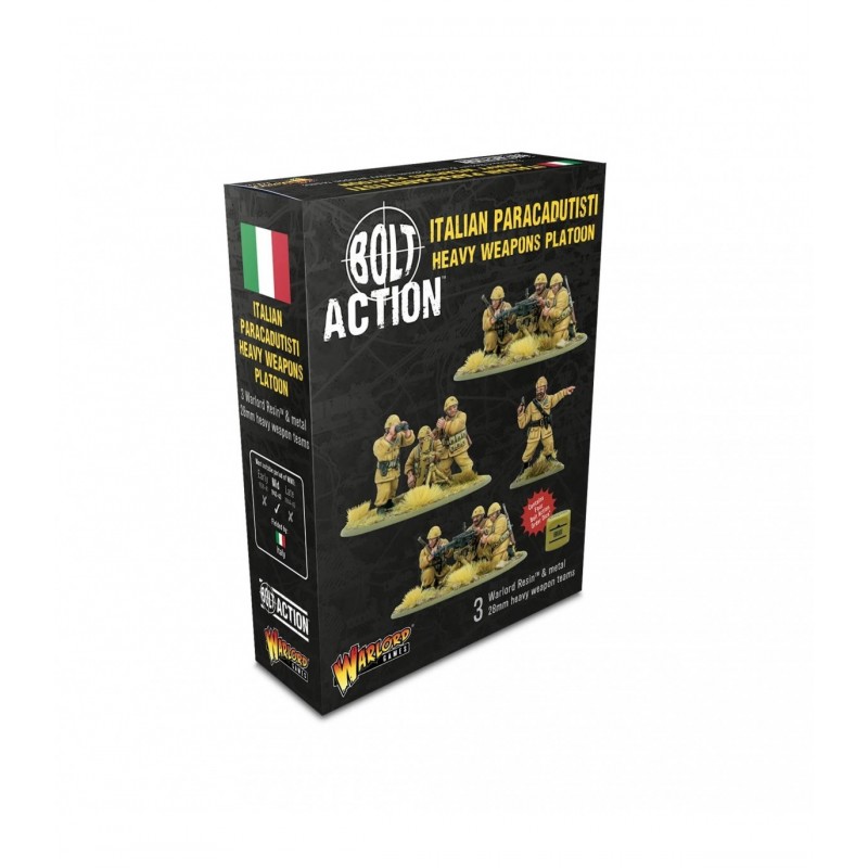 Bolt Action: Italian Paracadutisti Heavy Weapons Platoon