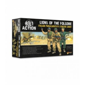 Bolt Action: Lions of the Folgore – Italian Paracadutisti Starter Army + Mini Promo
