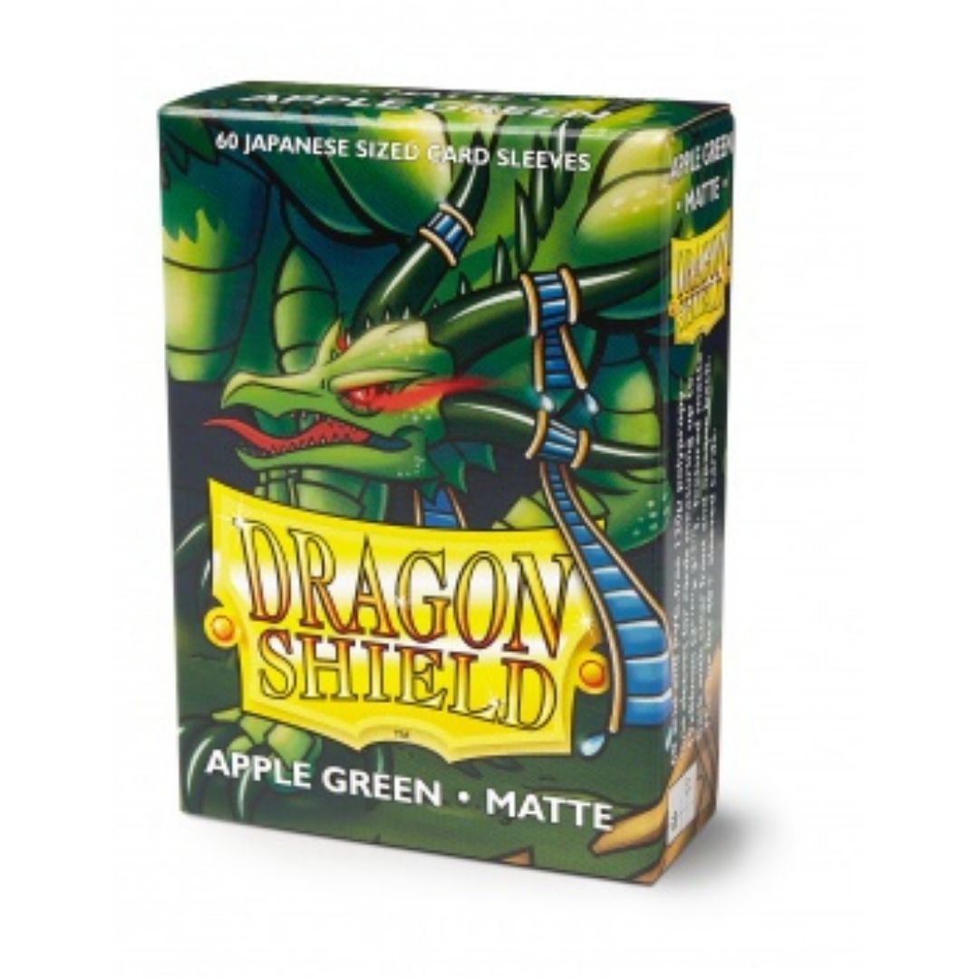 Dragon Shield: Small Sleeves Japanese Matte - Apple Green (60 Sleeves)