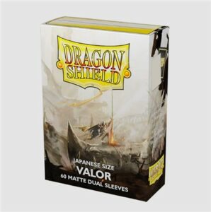 Dragon Shield: Small Sleeves Japanese Matte Dual – Valor (60 Sleeves)