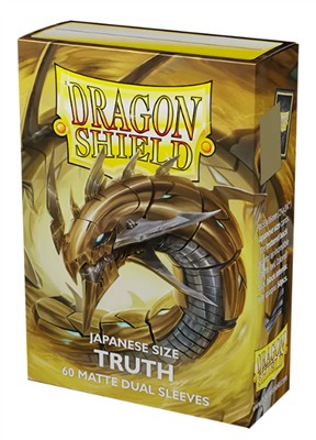 Dragon Shield: Small Sleeves Japanese Dual Matte - Truth (60 Sleeves)