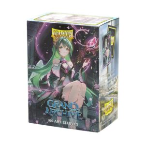 Dragon Shield: Matte Art Sleeves – Grand Archive – Aiel, Archangel of Natura (100 Sleeves)